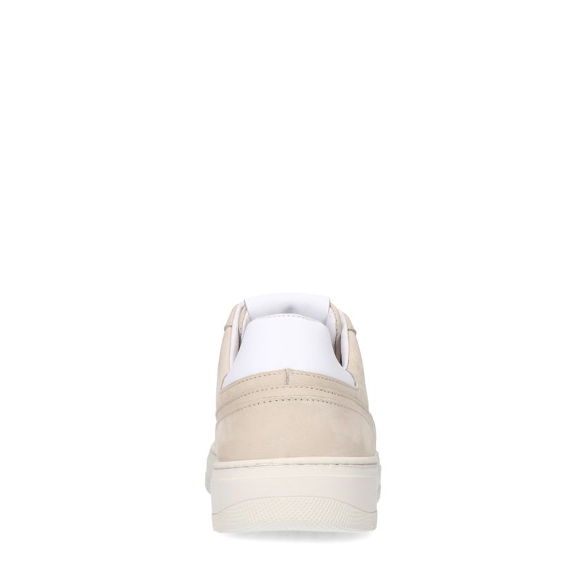 Beige nubuck sneakers