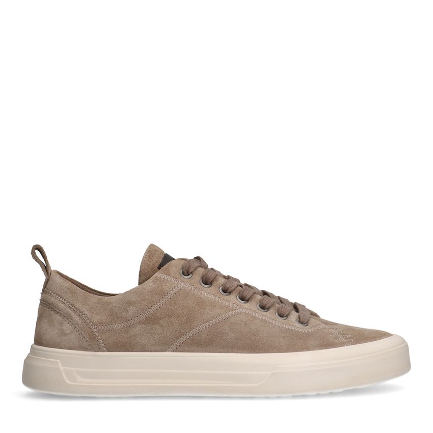 Taupe suède sneakers