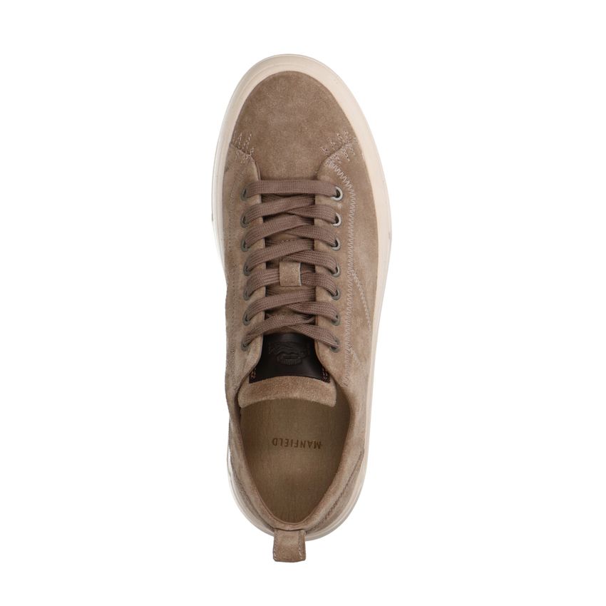 Taupe suède sneakers