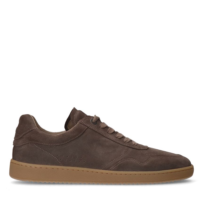 Taupe suède sneakers