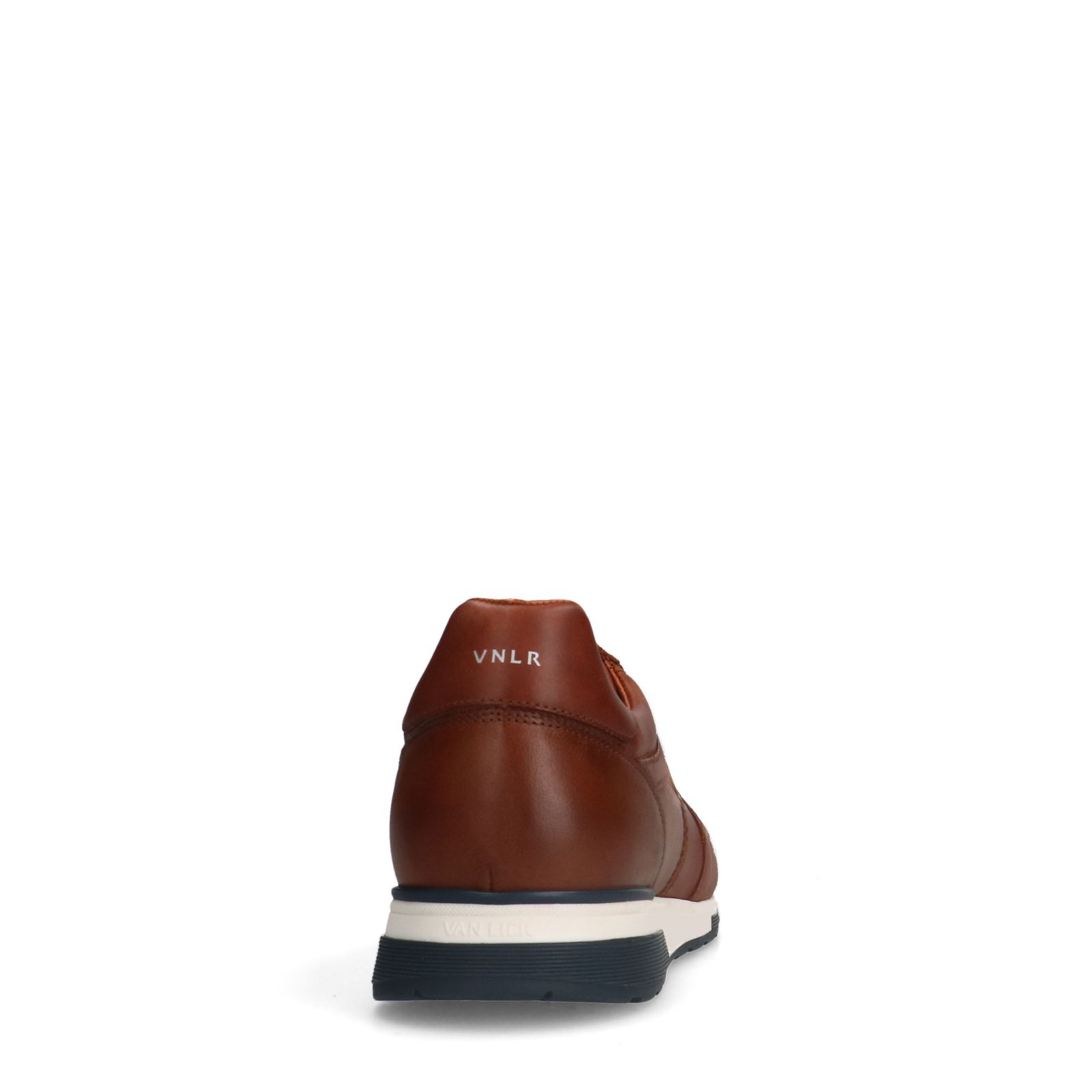 Cognac Positano leren sneakers