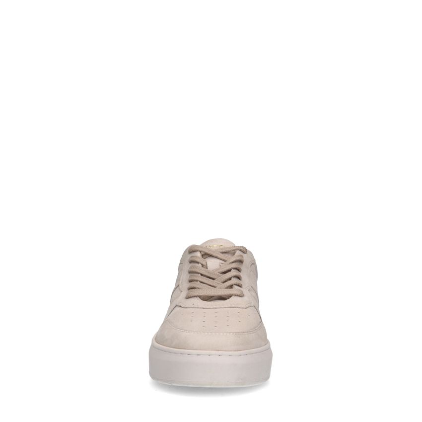 Beige nubuck sneaker