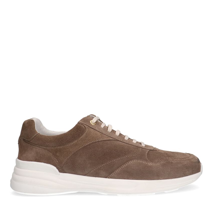 Taupe suède sneakers