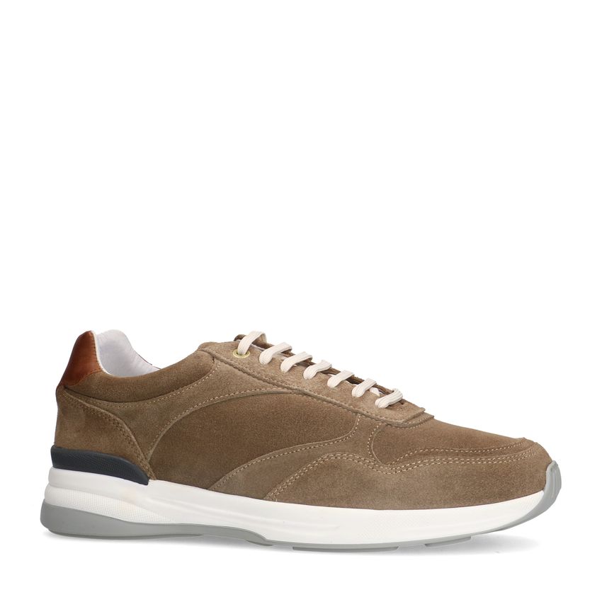 Taupe suède sneakers