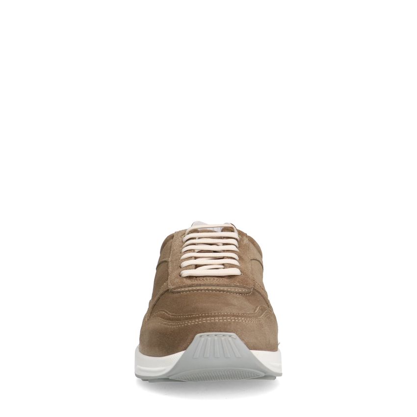 Taupe suède sneakers