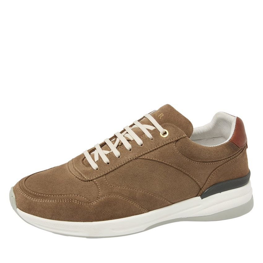 Taupe suède sneakers