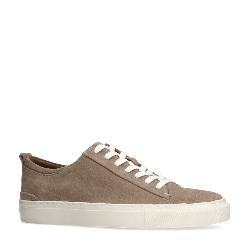 Taupe suède sneakers