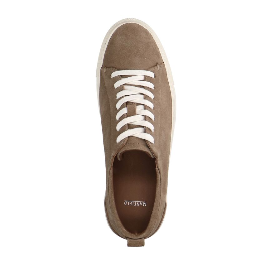 Taupe suède sneakers