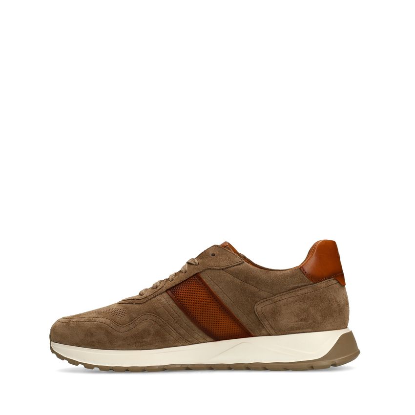 Taupe suède sneakers