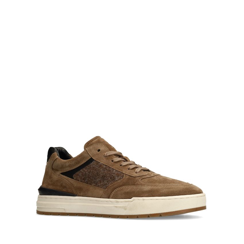 Taupe suède sneakers