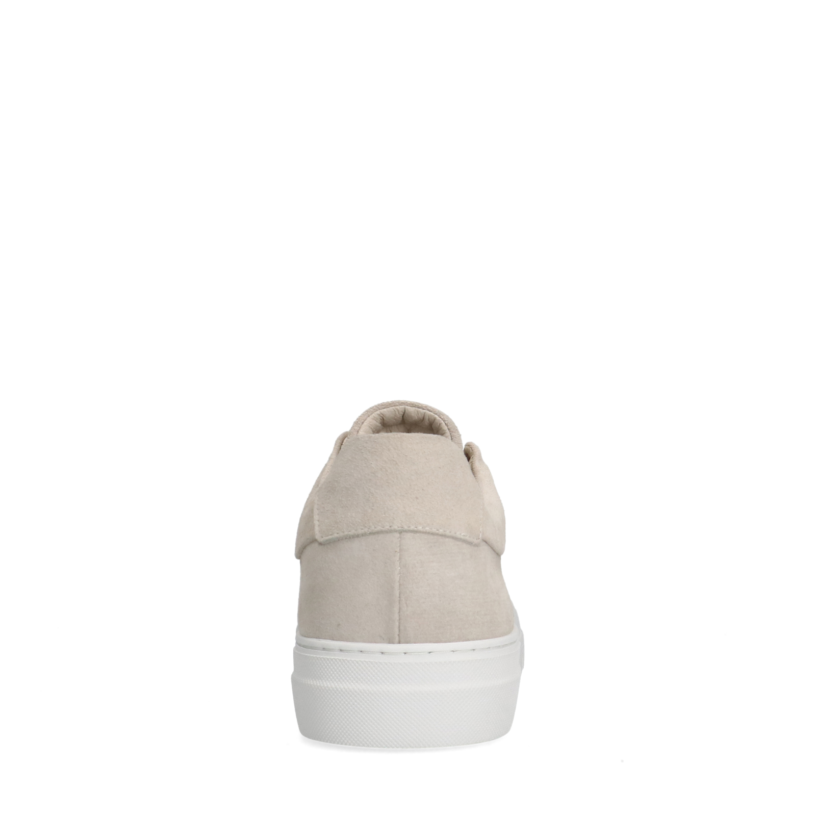 Beigefarbene Veloursleder-Sneaker | Basic Essentials | Manfield 
