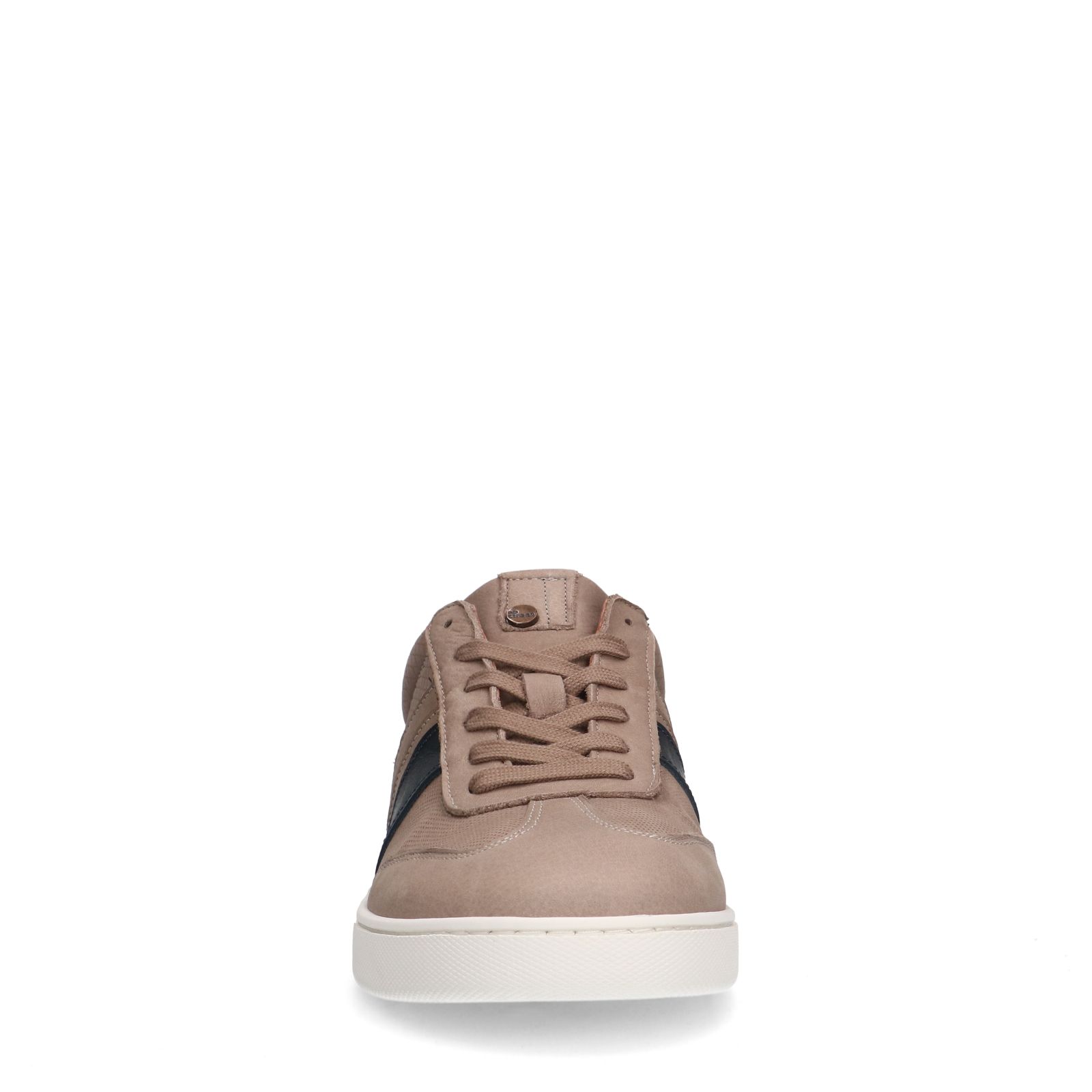 Beige nubuck sneakers