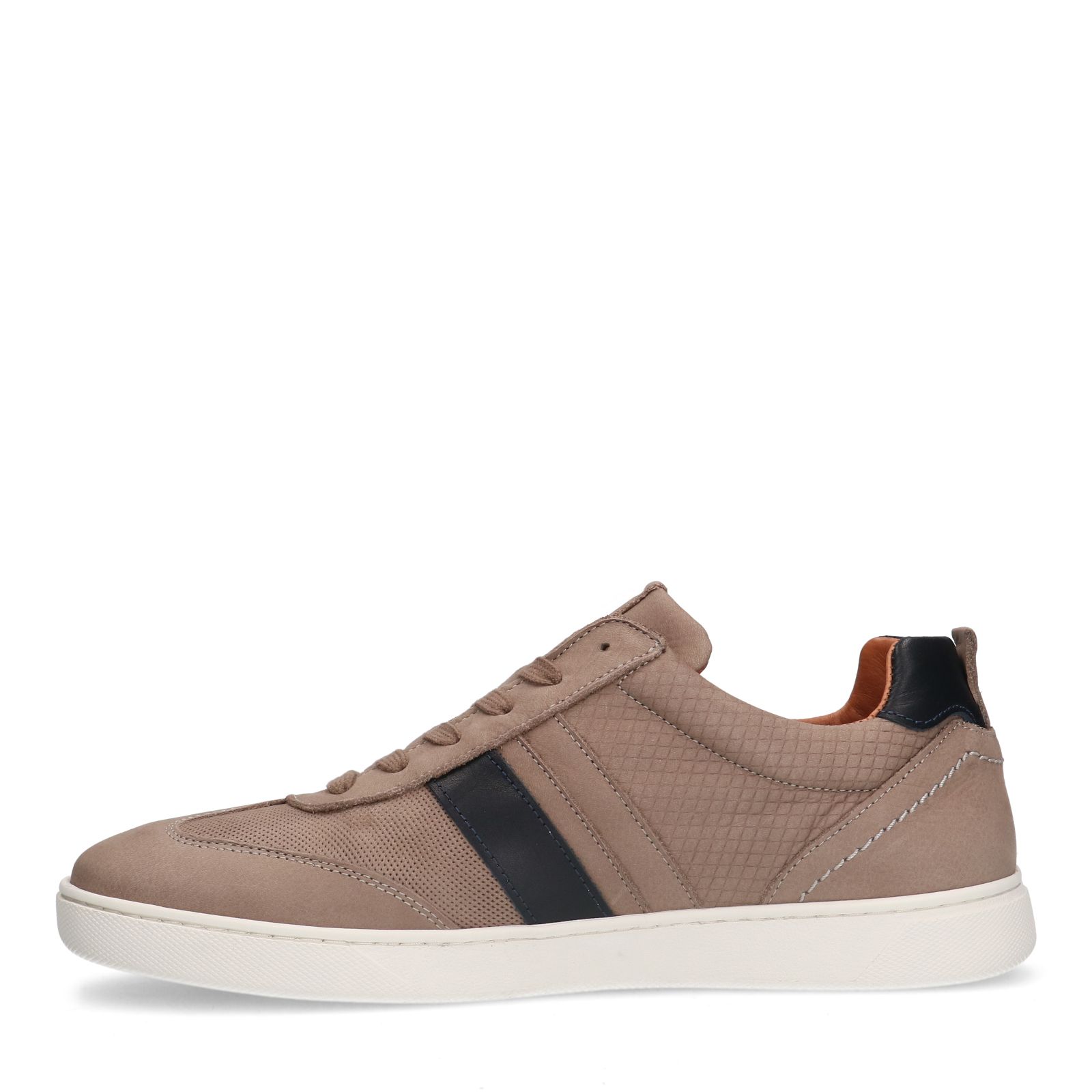 Beige nubuck sneakers