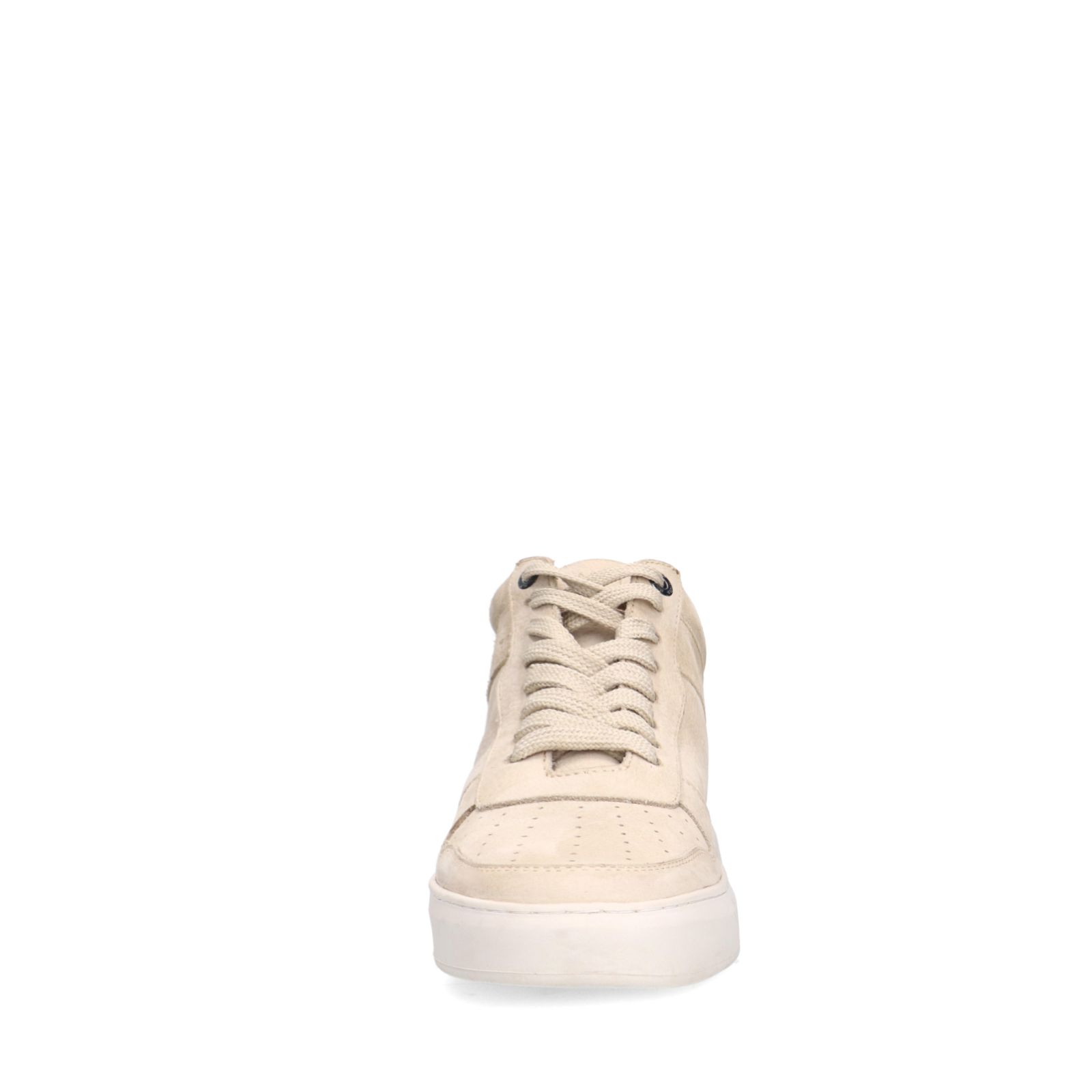 Beige nubuck sneakers