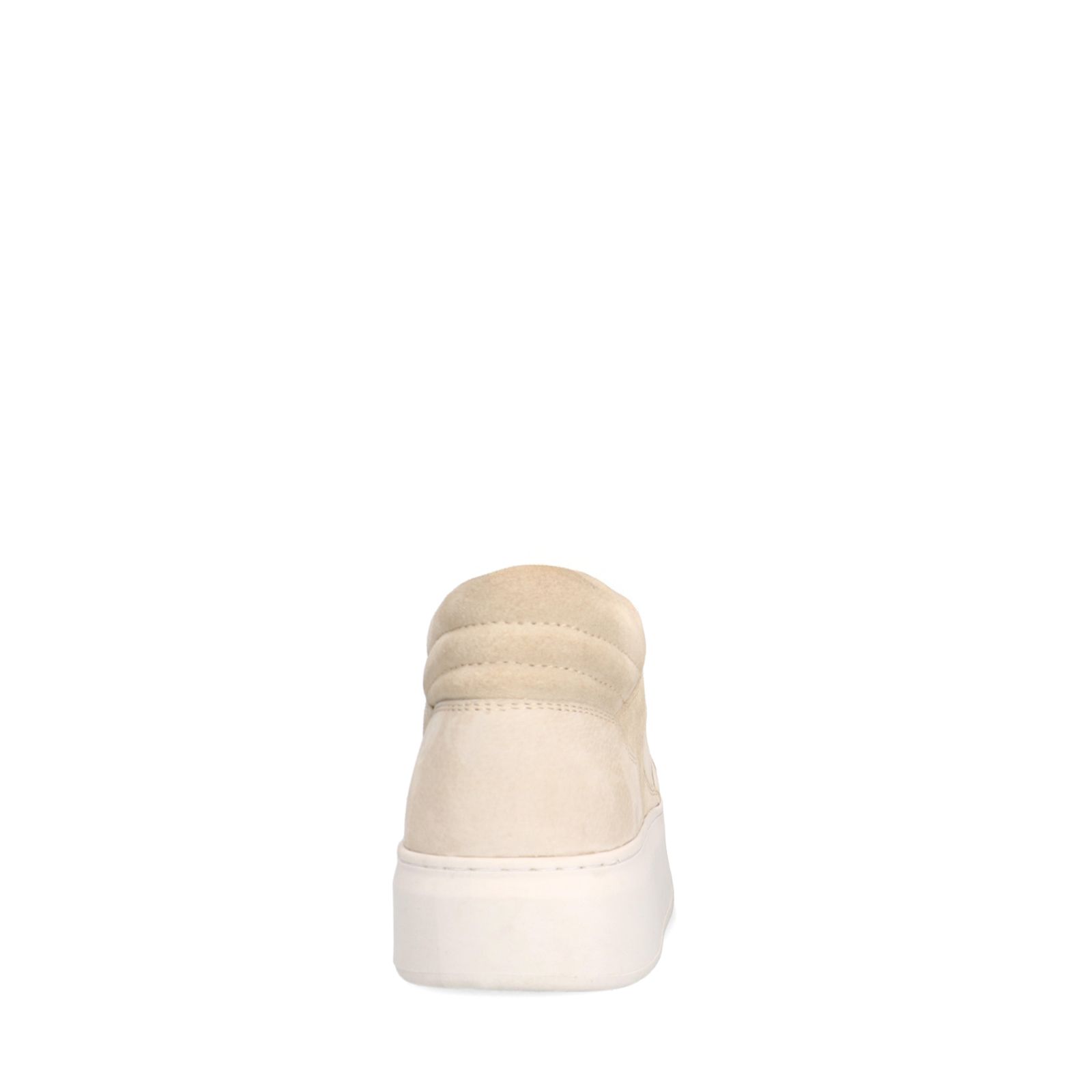 Beige nubuck sneakers