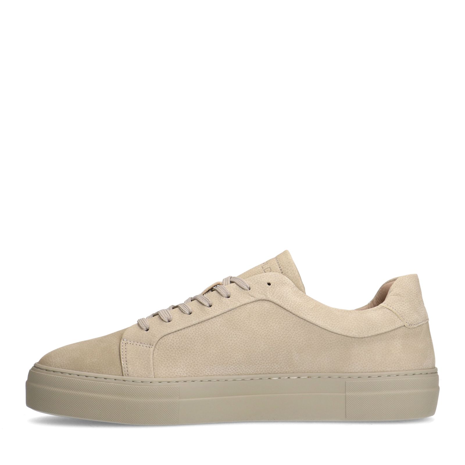 Beige nubuck sneakers