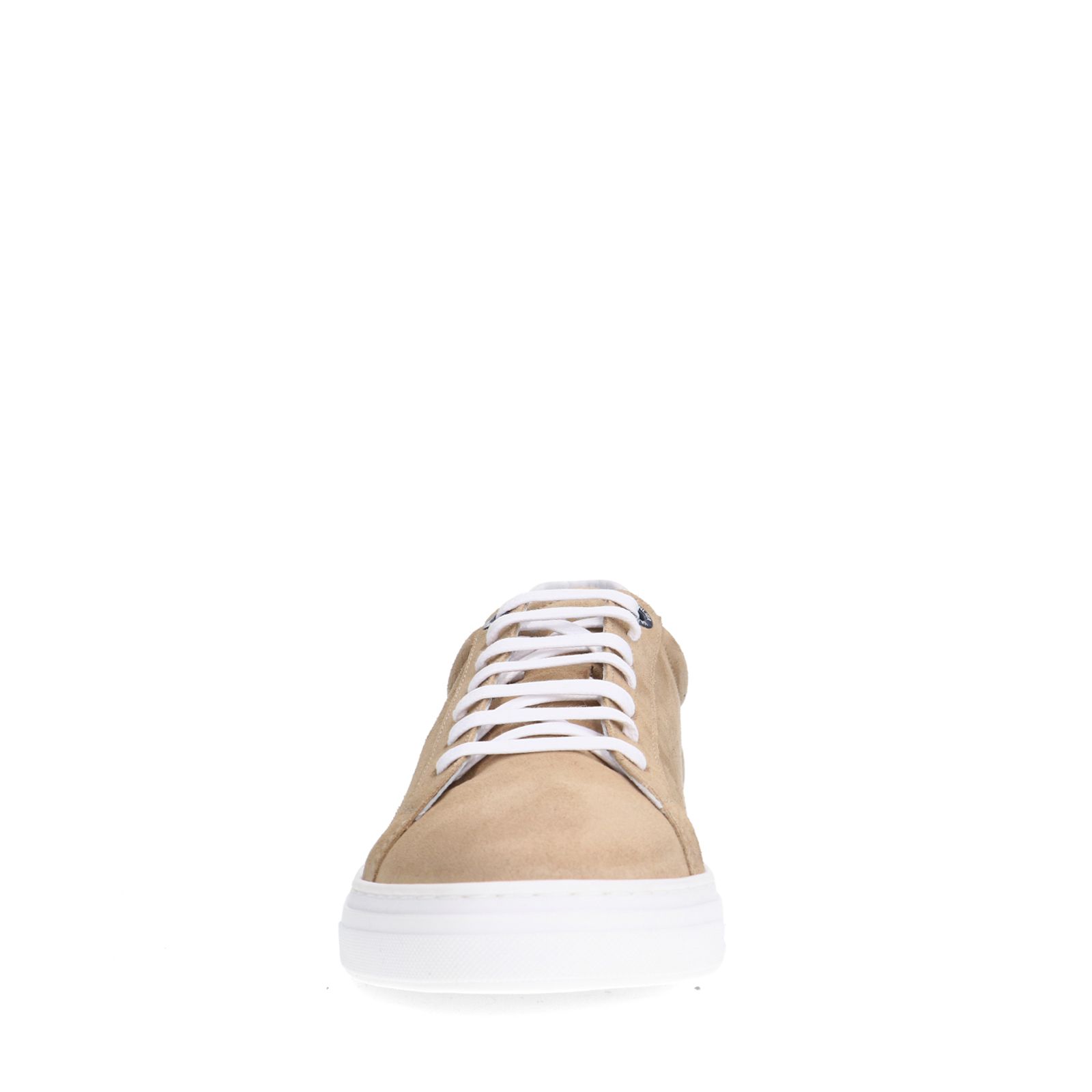 Beige suède sneakers
