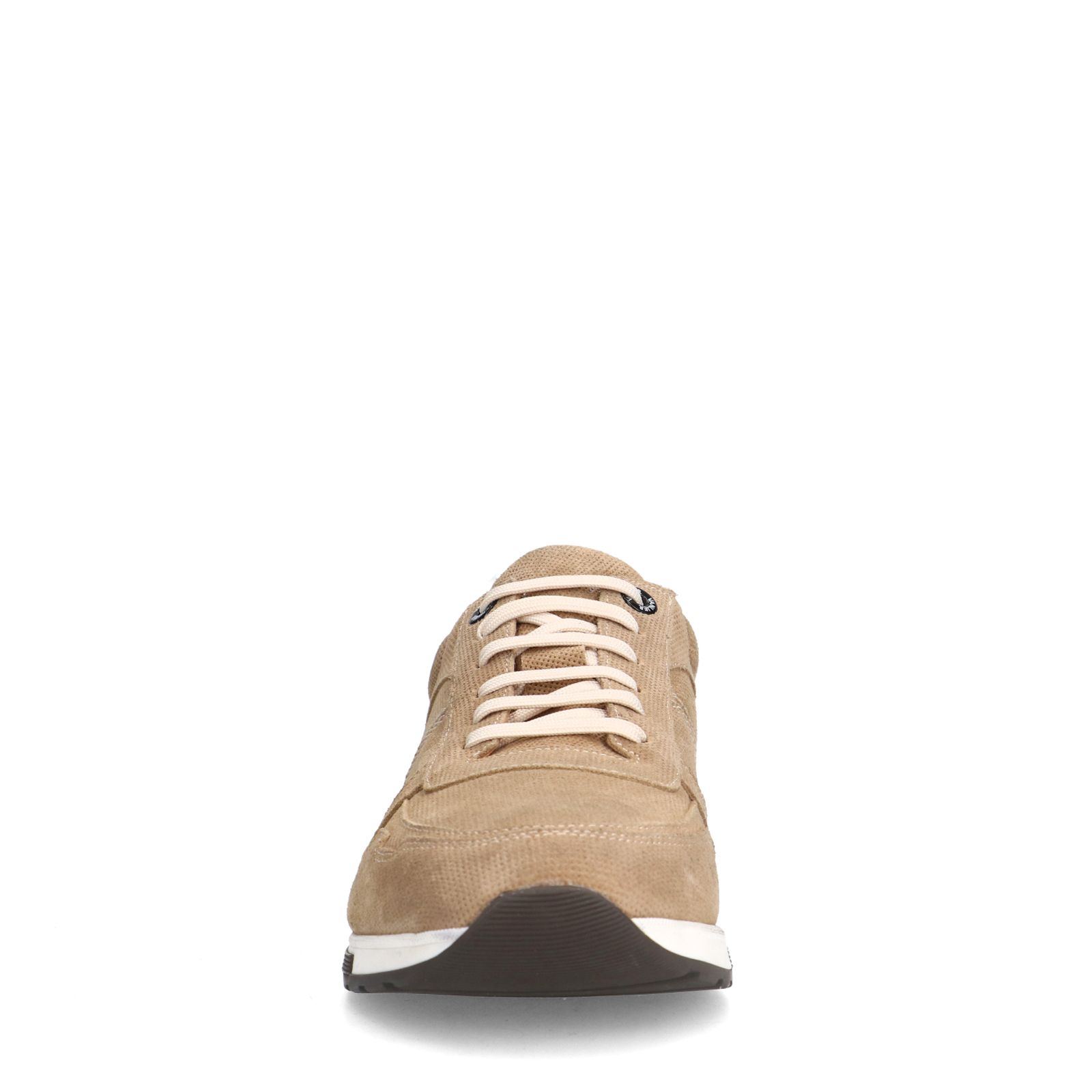Beige Positano suède sneakers