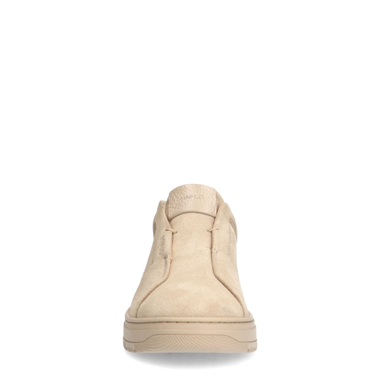 Beige suède sneakers