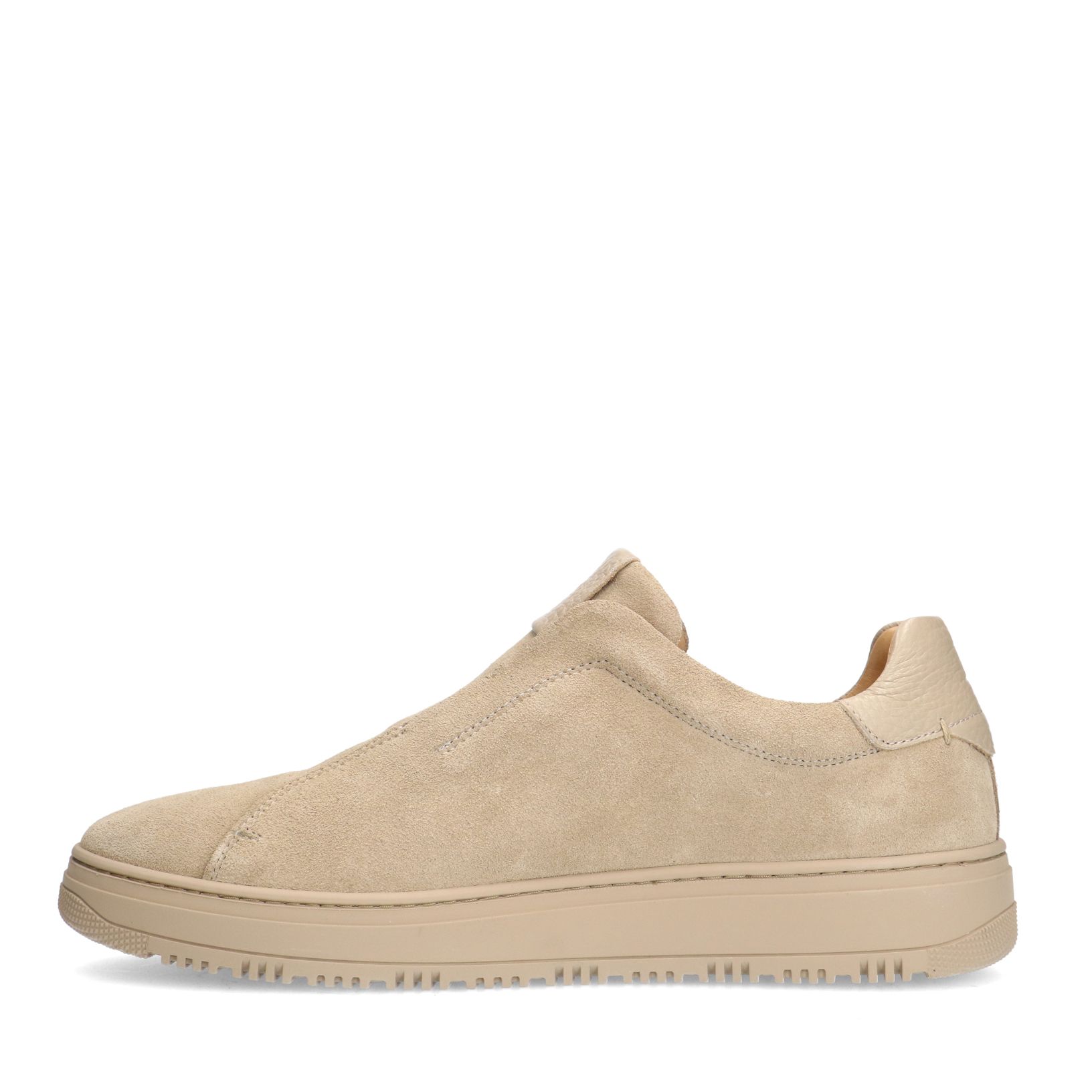 Beige suède sneakers