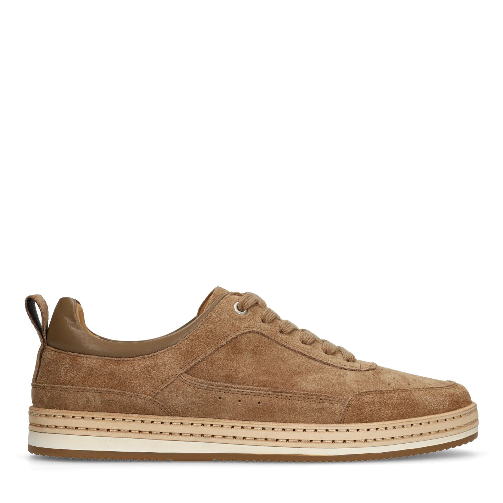 Taupe suède sneakers