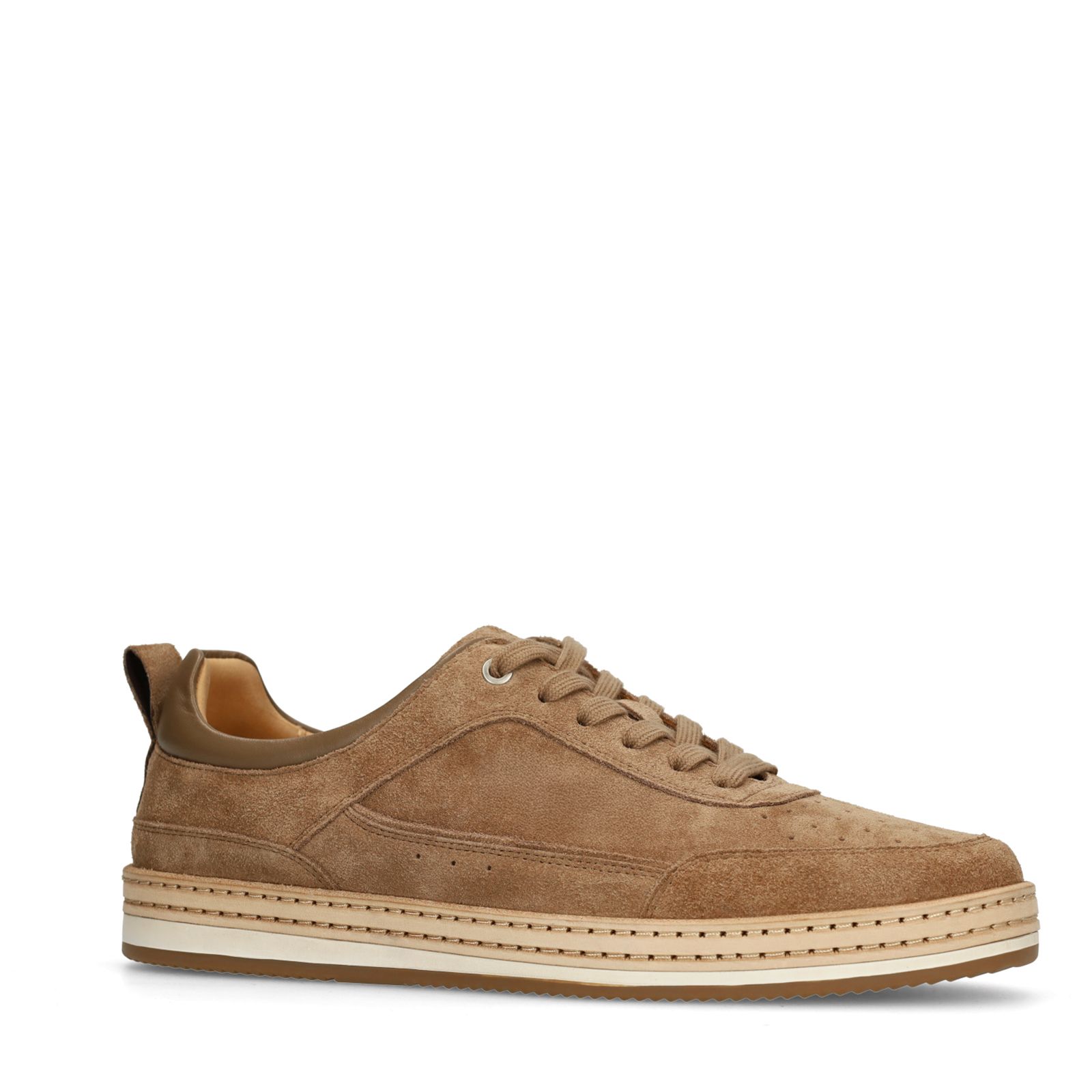 Taupe suède sneakers