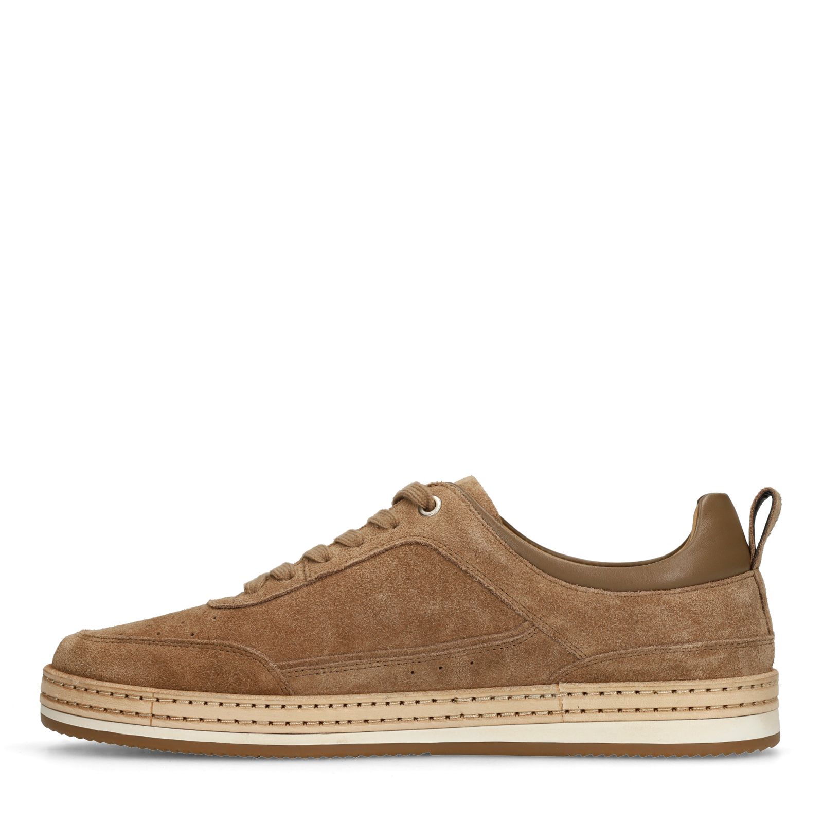 Taupe suède sneakers