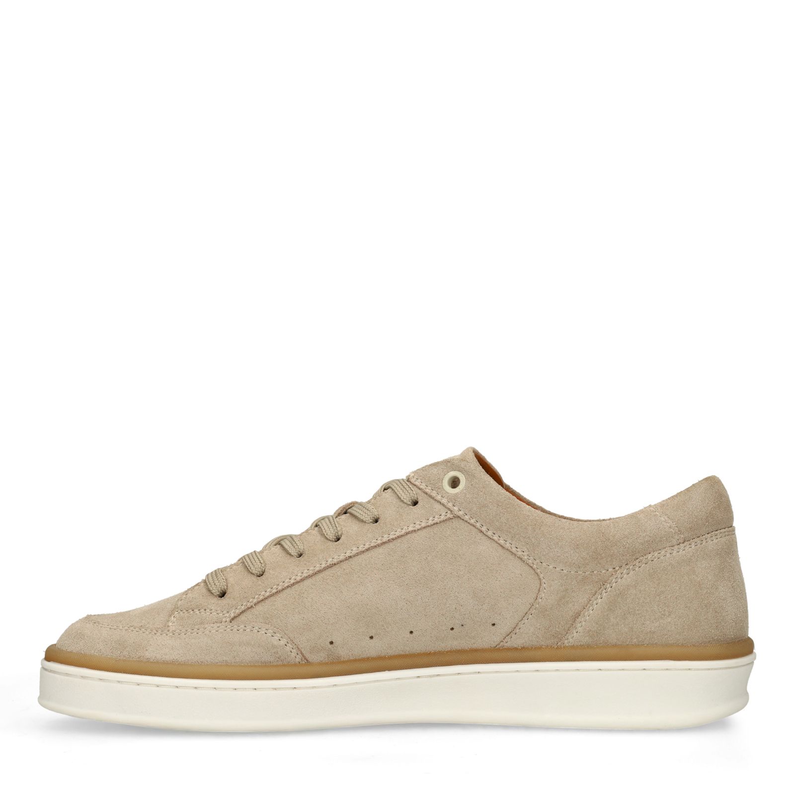 Beige suède sneakers