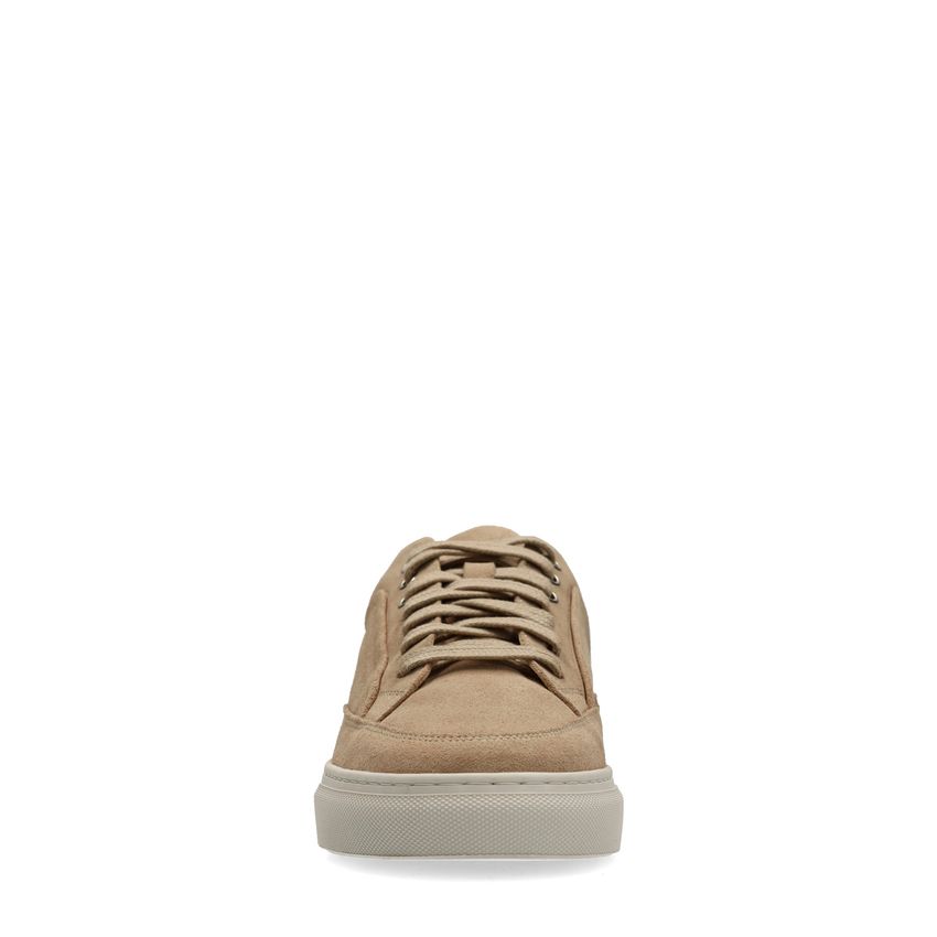 Beige suède sneakers