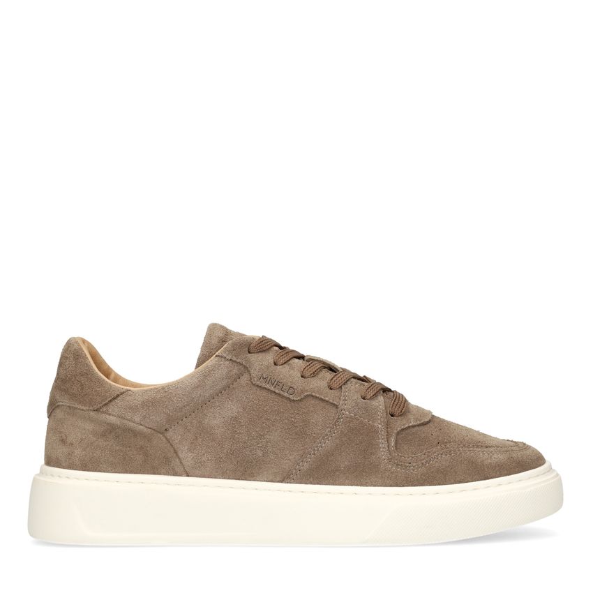 Taupe suède sneakers