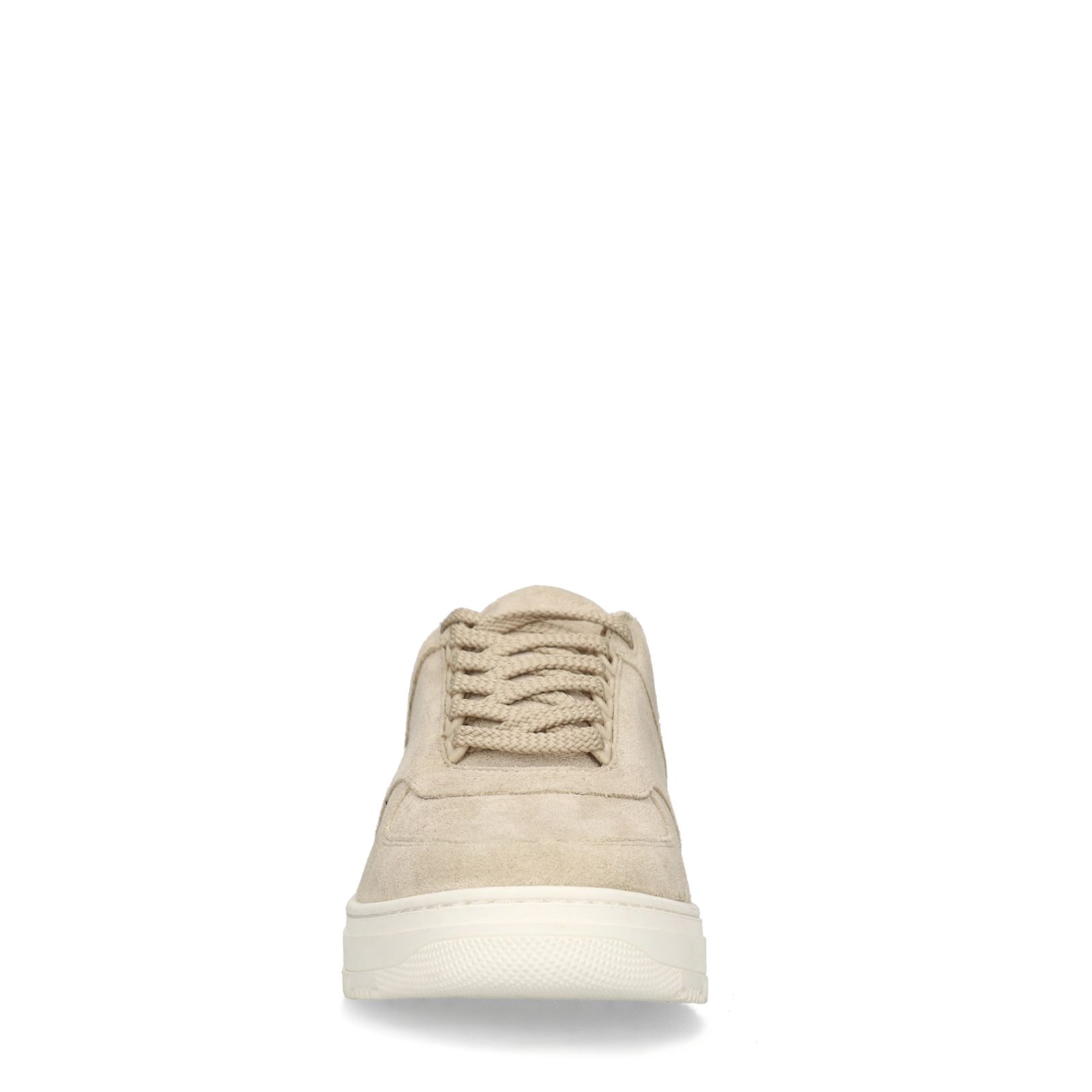 Beige suède sneakers
