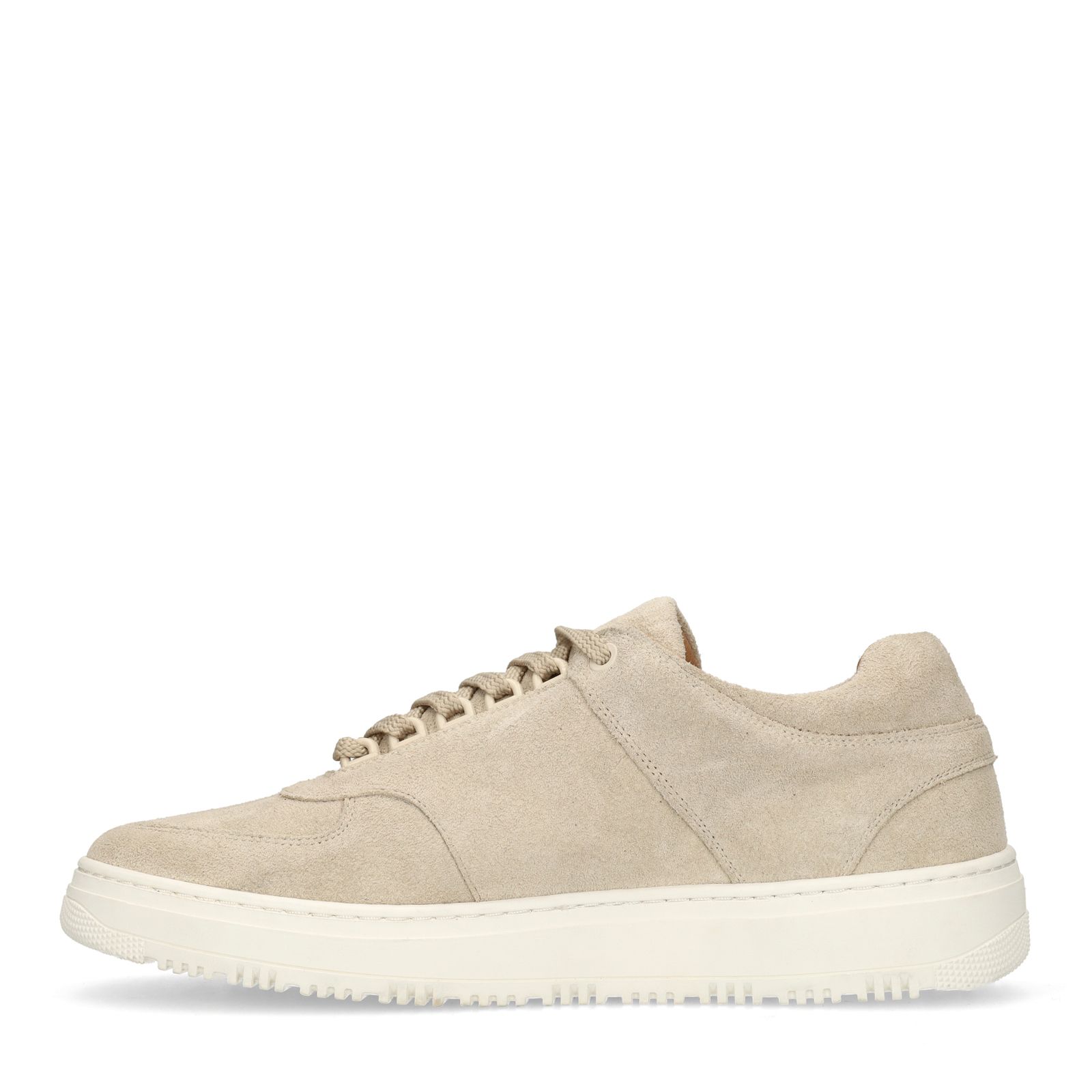 Beige suède sneakers