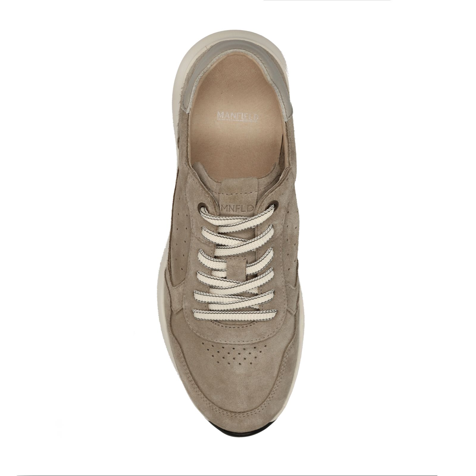 Taupe suède sneakers