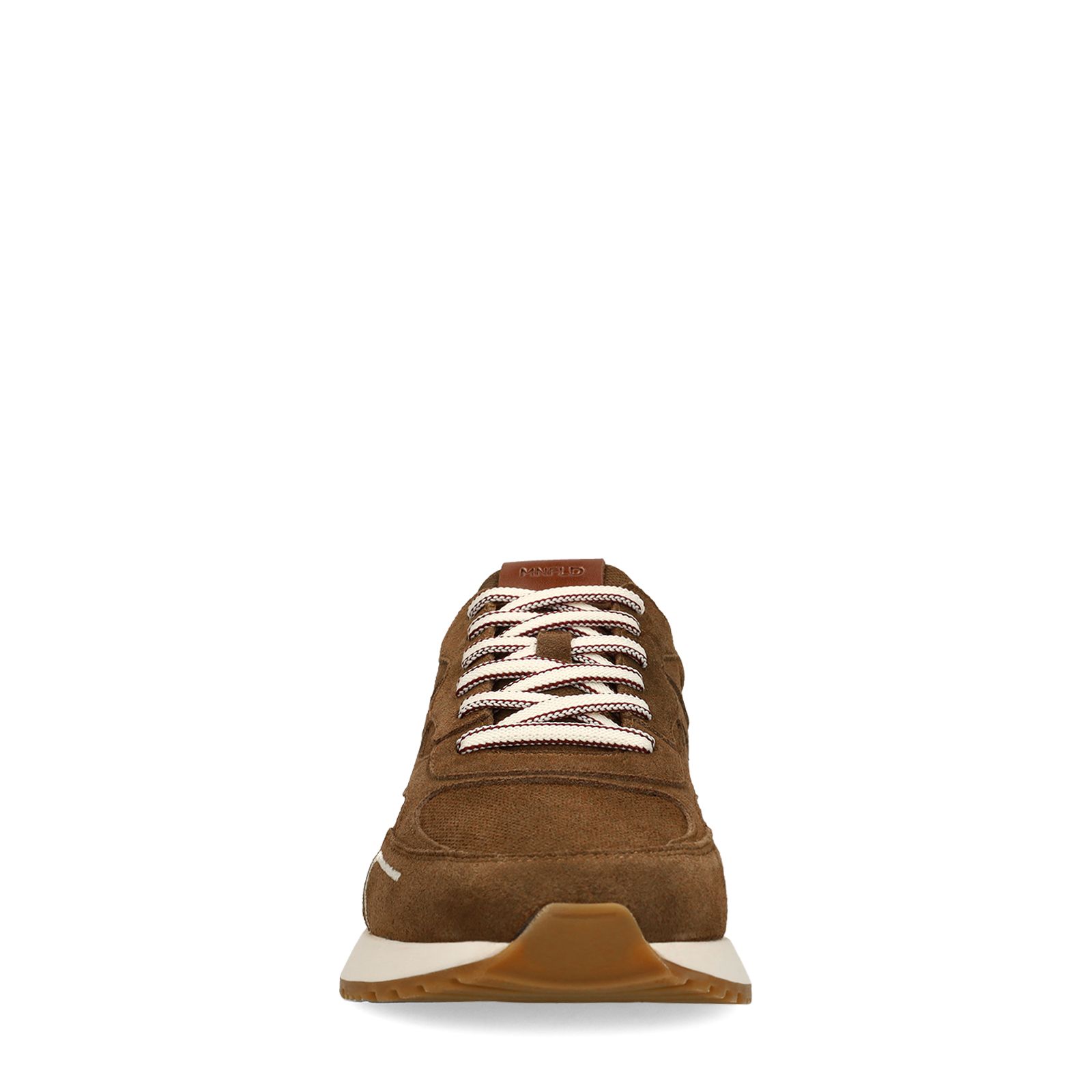 Bruine suède sneakers