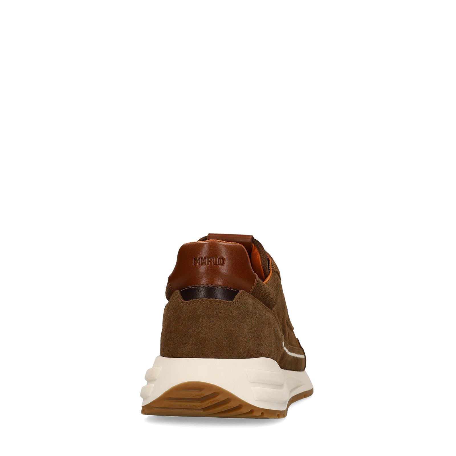 Braune Veloursleder-Sneaker