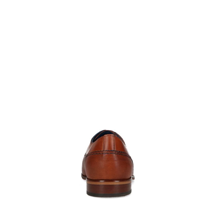 Cognac veterschoenen