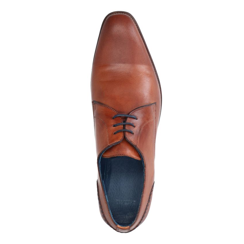 Cognac veterschoenen