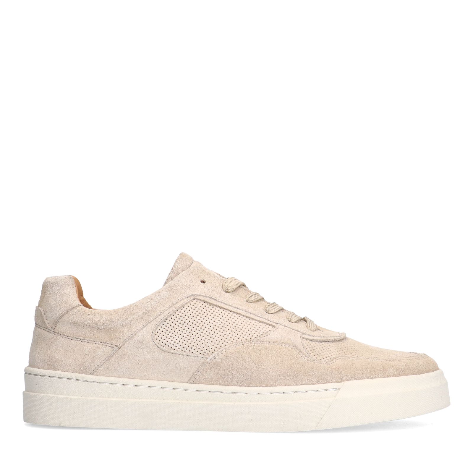Beige suède sneakers