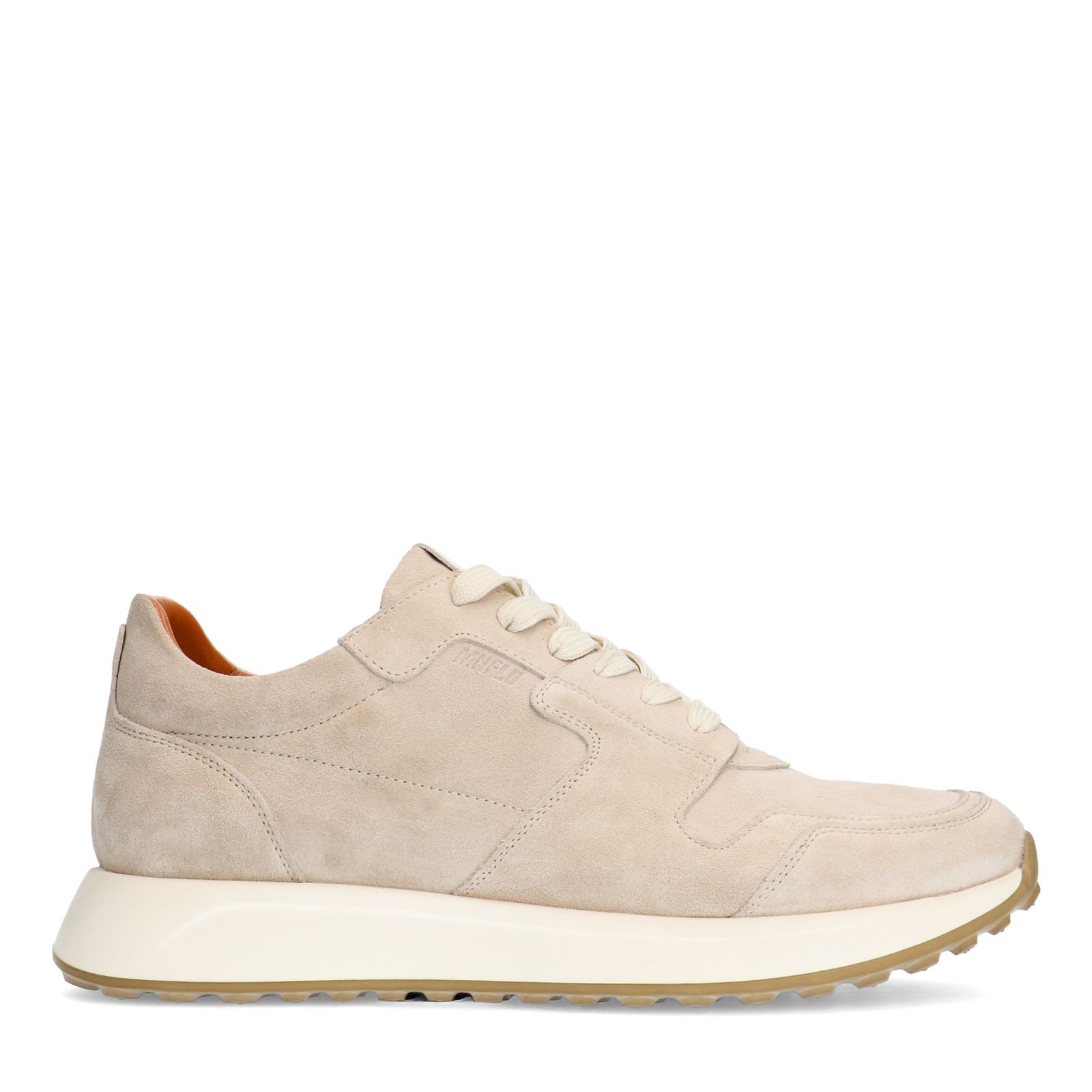 Beige suède sneakers