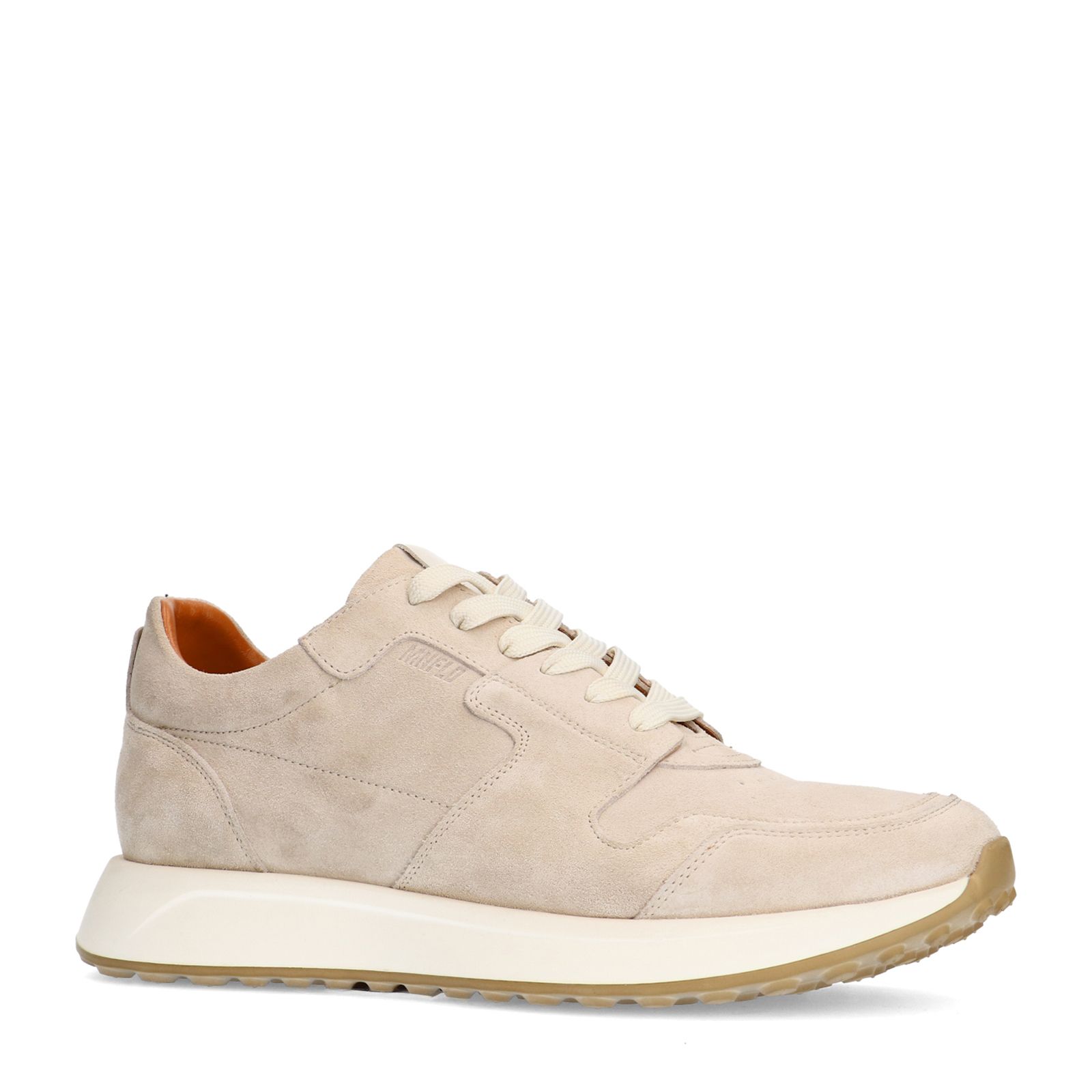 Beige suède sneakers