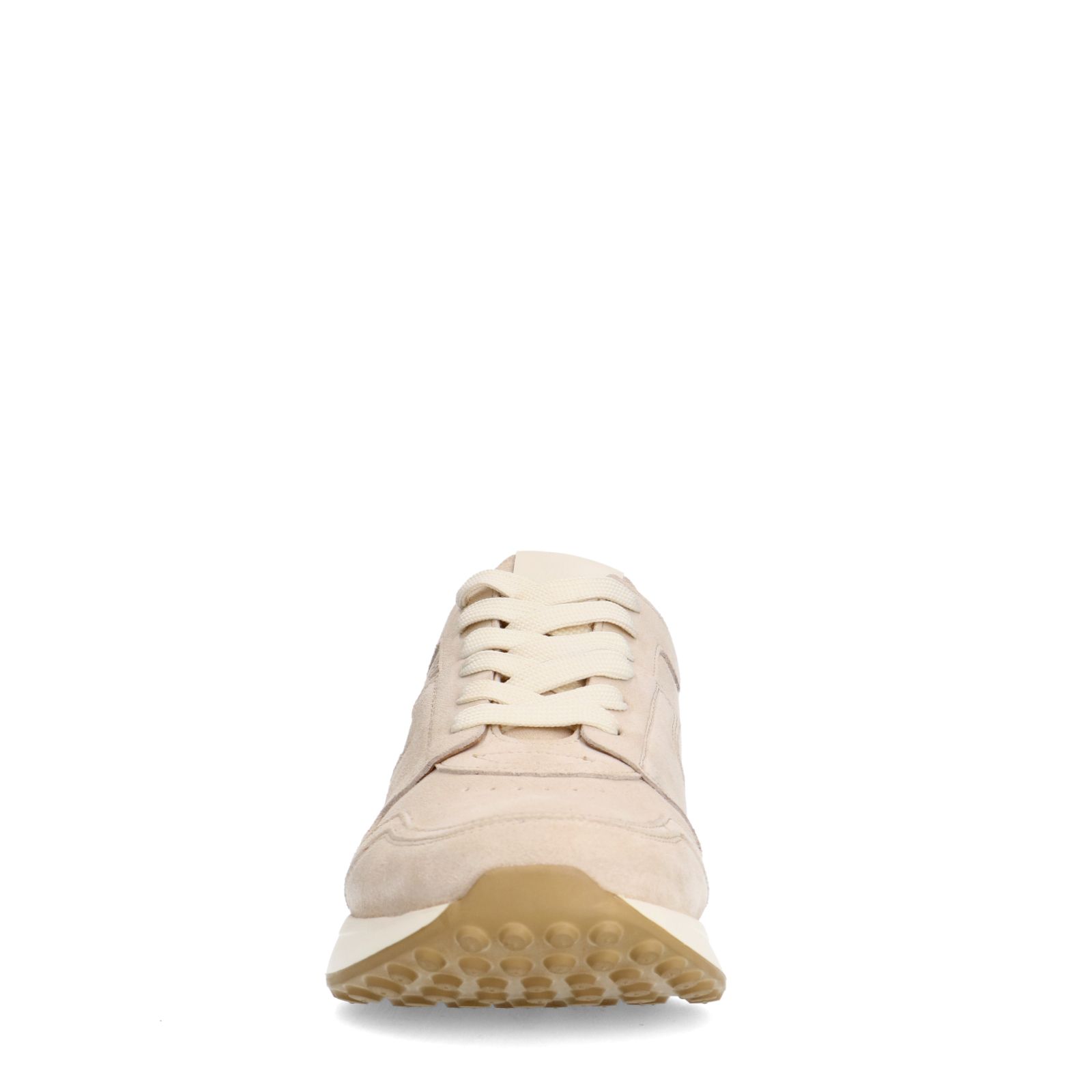 Beige suède sneakers