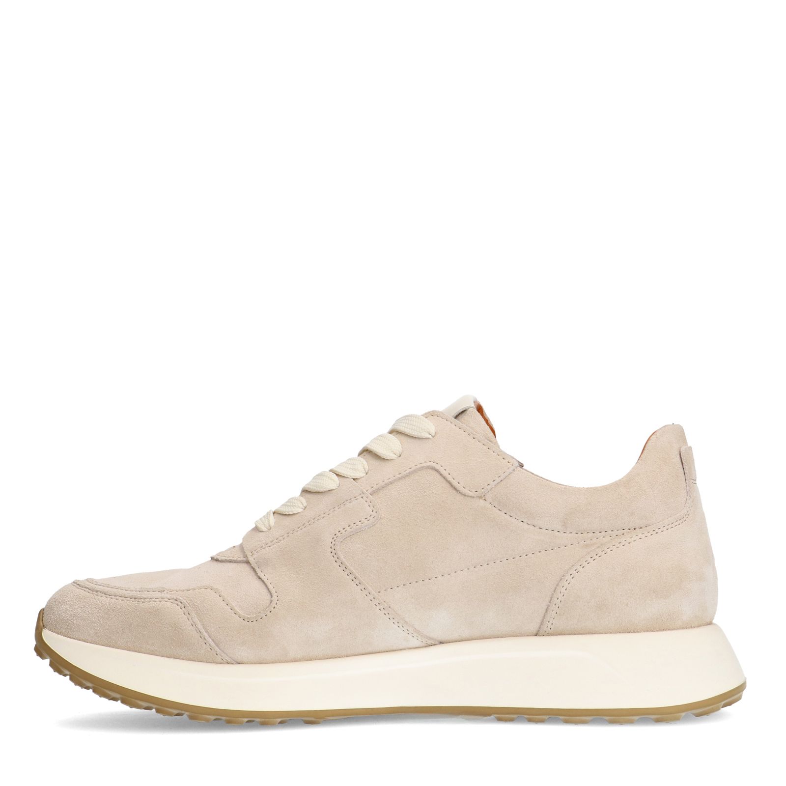 Beige suède sneakers