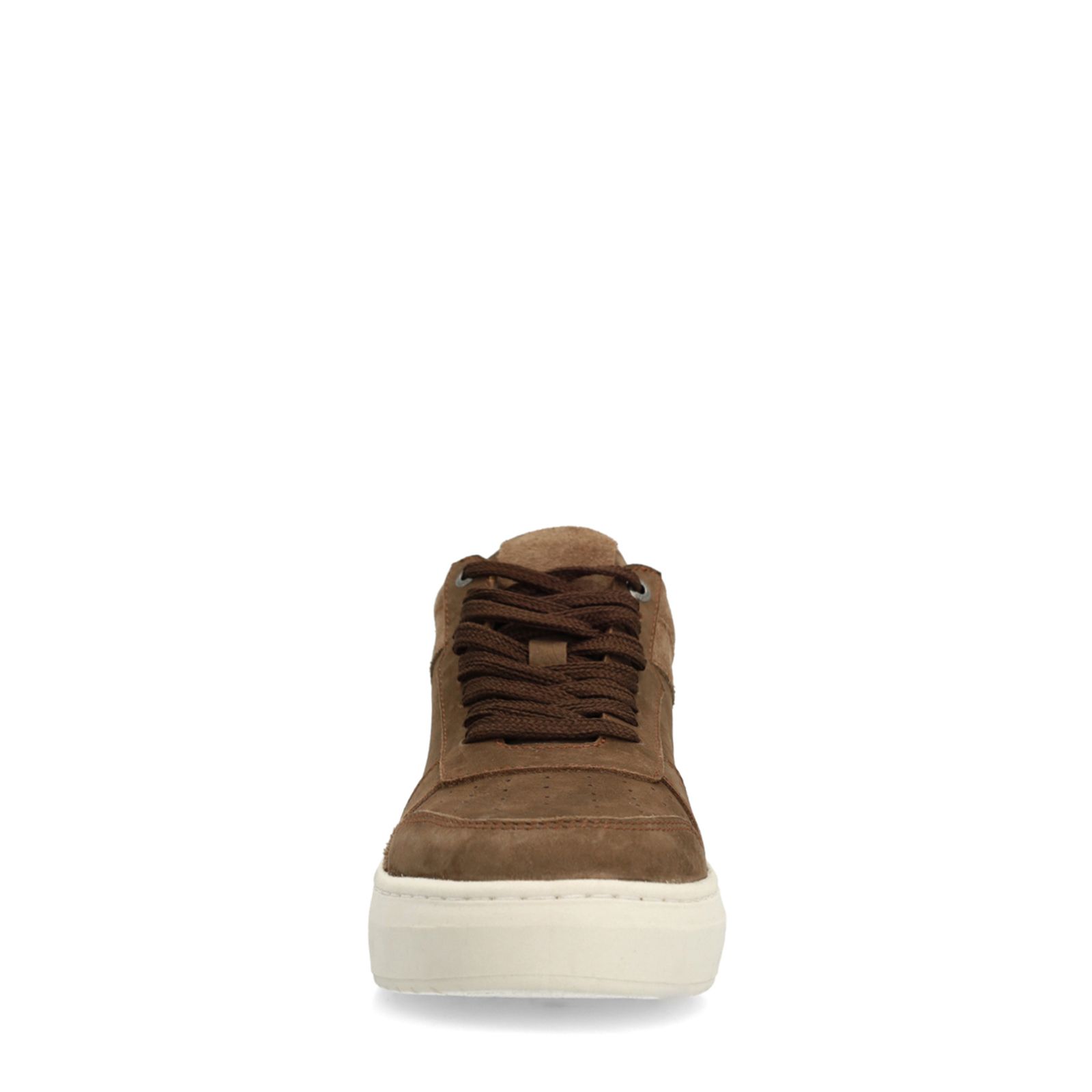 Cognac nubuck sneakers