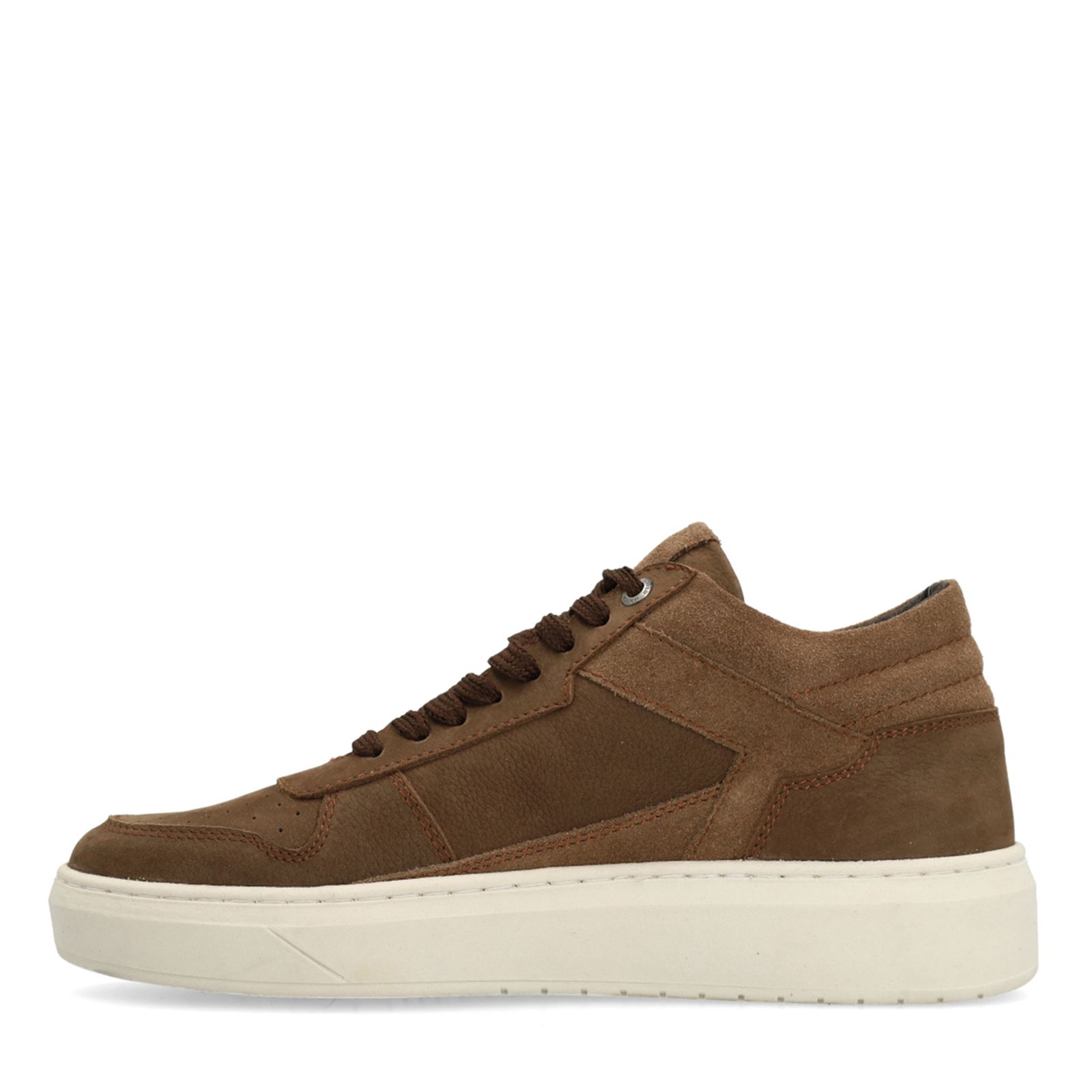 Cognac nubuck sneakers