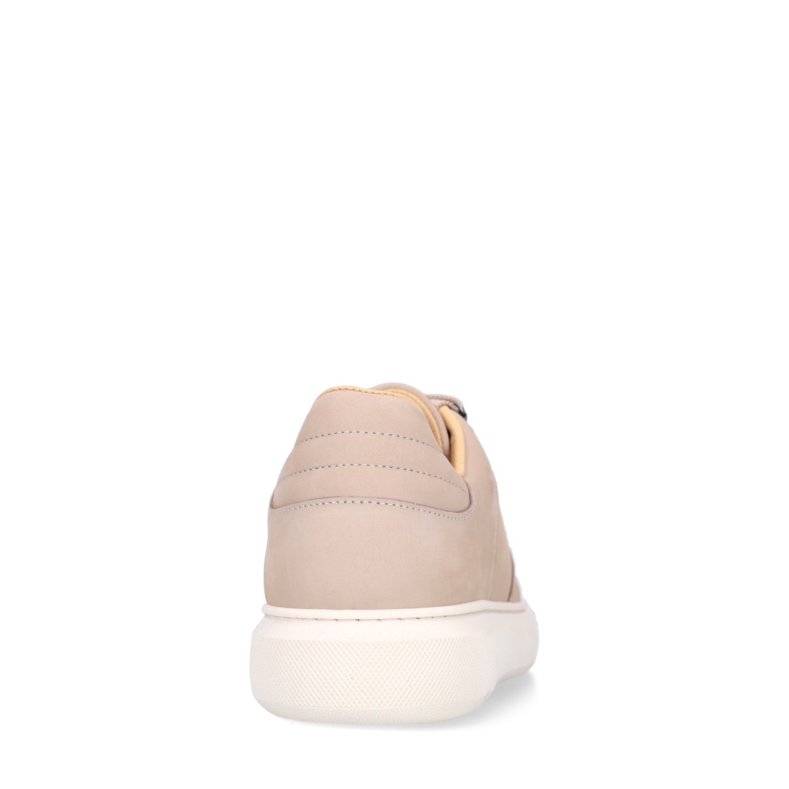 Beige nubuck sneakers