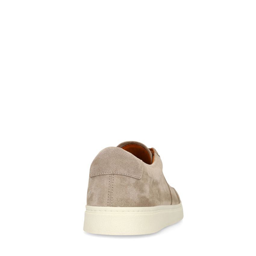 Beige suède sneakers