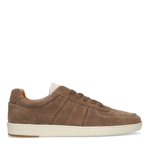 Taupe suède sneakers