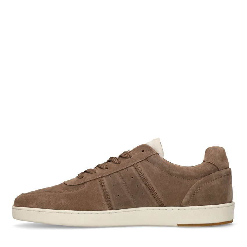 Taupe suède sneakers
