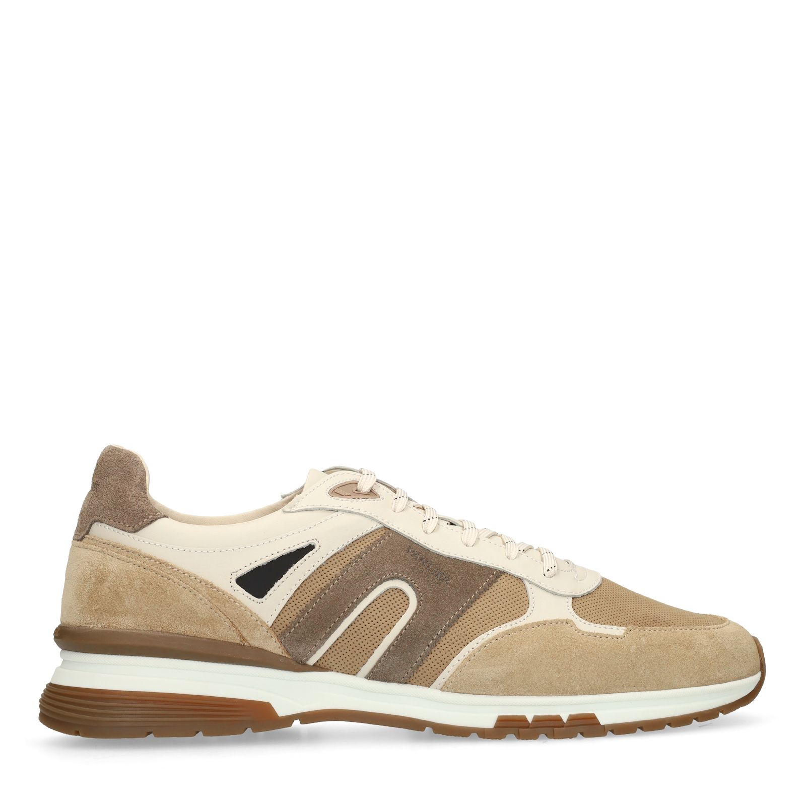 Taupe Veneto suède sneakers
