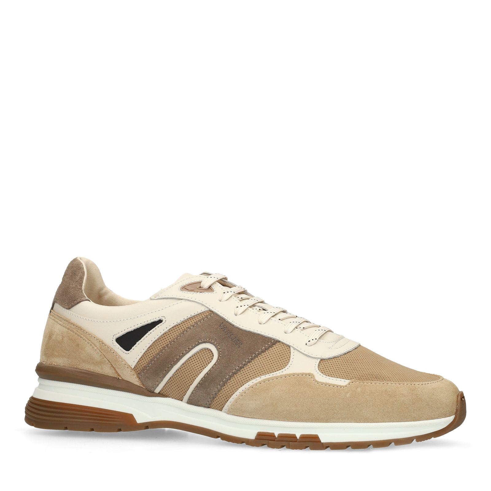Taupe Veneto suède sneakers